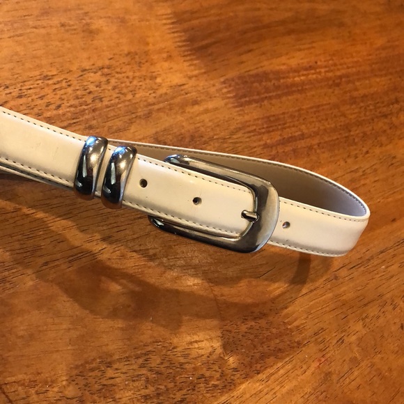 Lady Captain Genuine Leather Big Buckle Belt - Picture 2 of 8